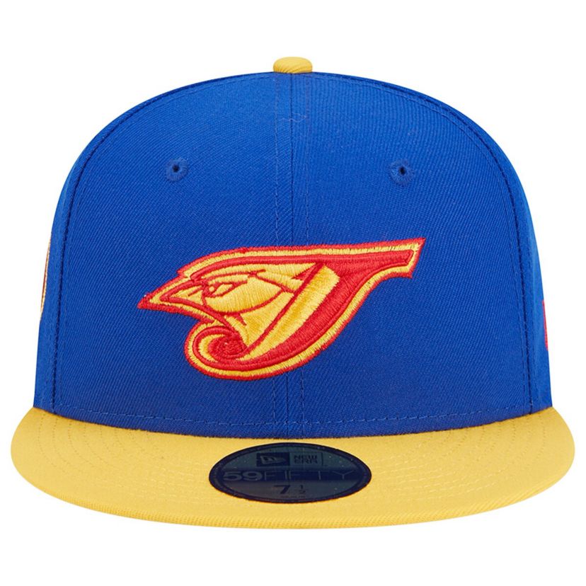 Toronto Blue Jays MLB Royal/Yellow Toronto Jays Empire 59FIFTY Fitted Hat