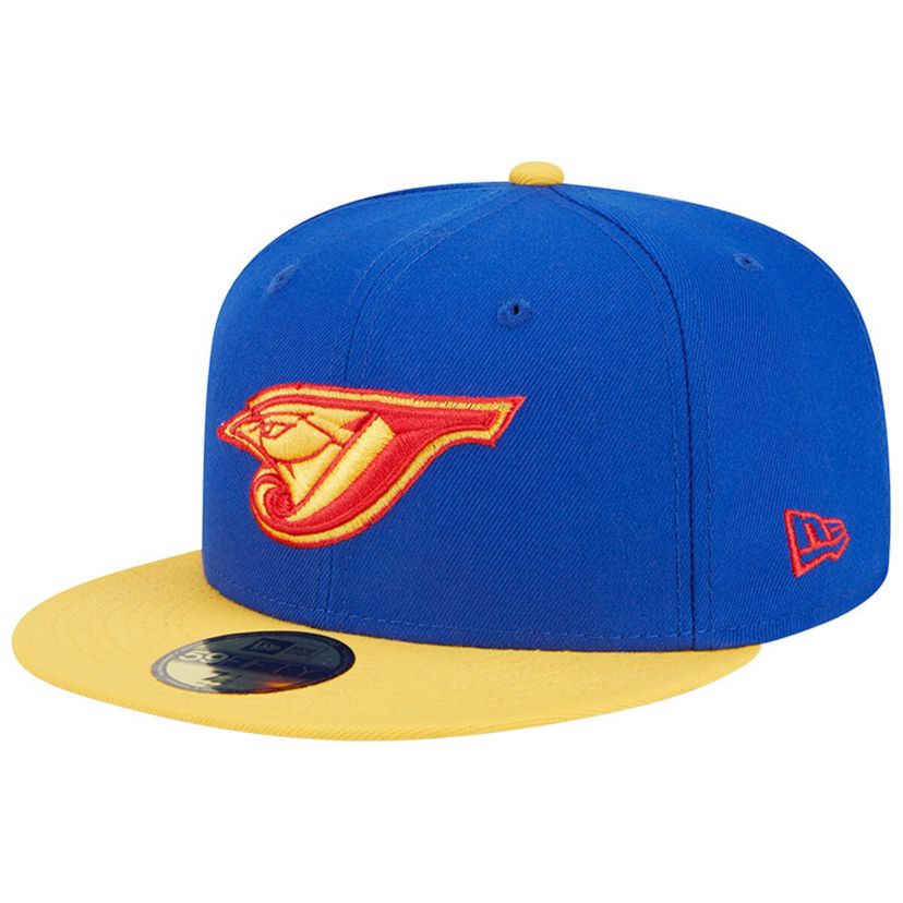 Toronto Blue Jays MLB Royal/Yellow Toronto Jays Empire 59FIFTY Fitted Hat