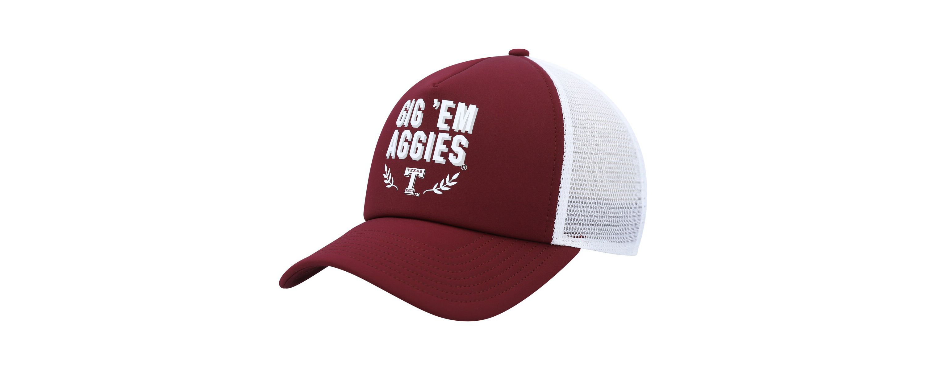 NCAA Texas A&M Aggies Phrase Foam Front Trucker Adjustable Hat