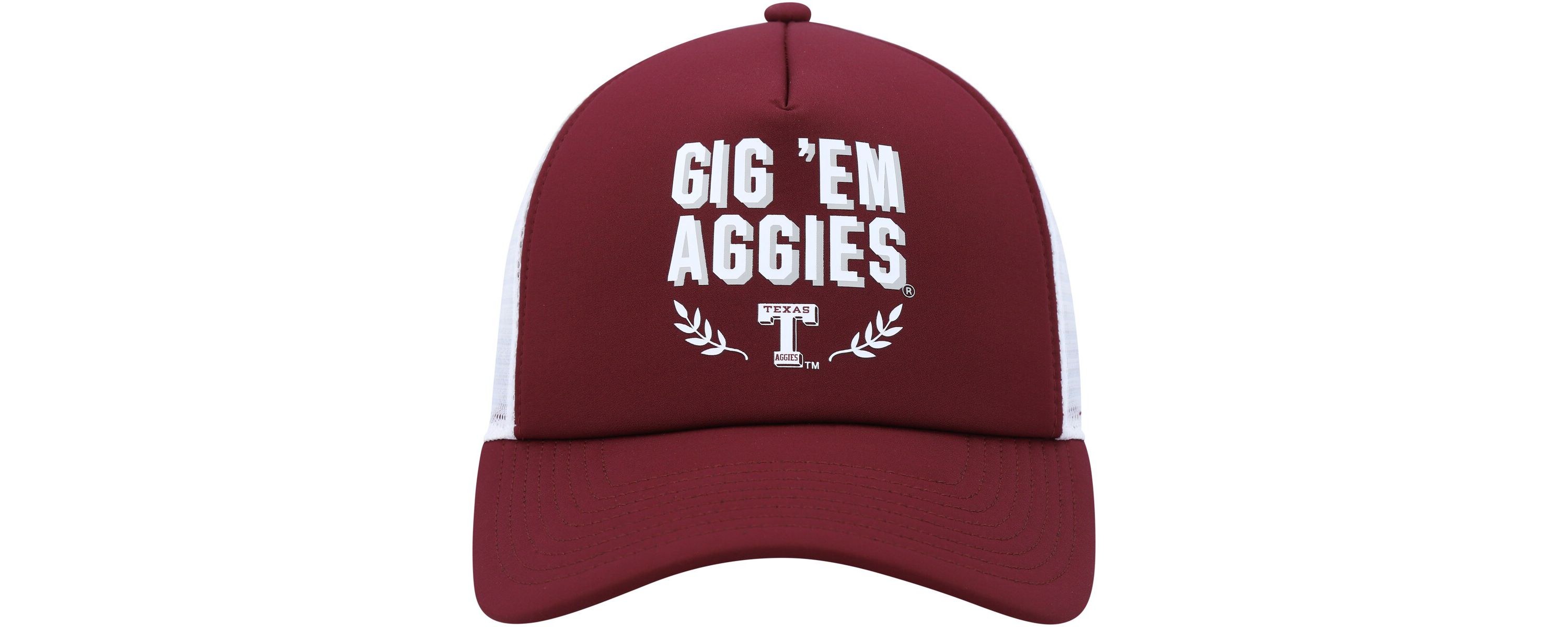 NCAA Texas A&M Aggies Phrase Foam Front Trucker Adjustable Hat