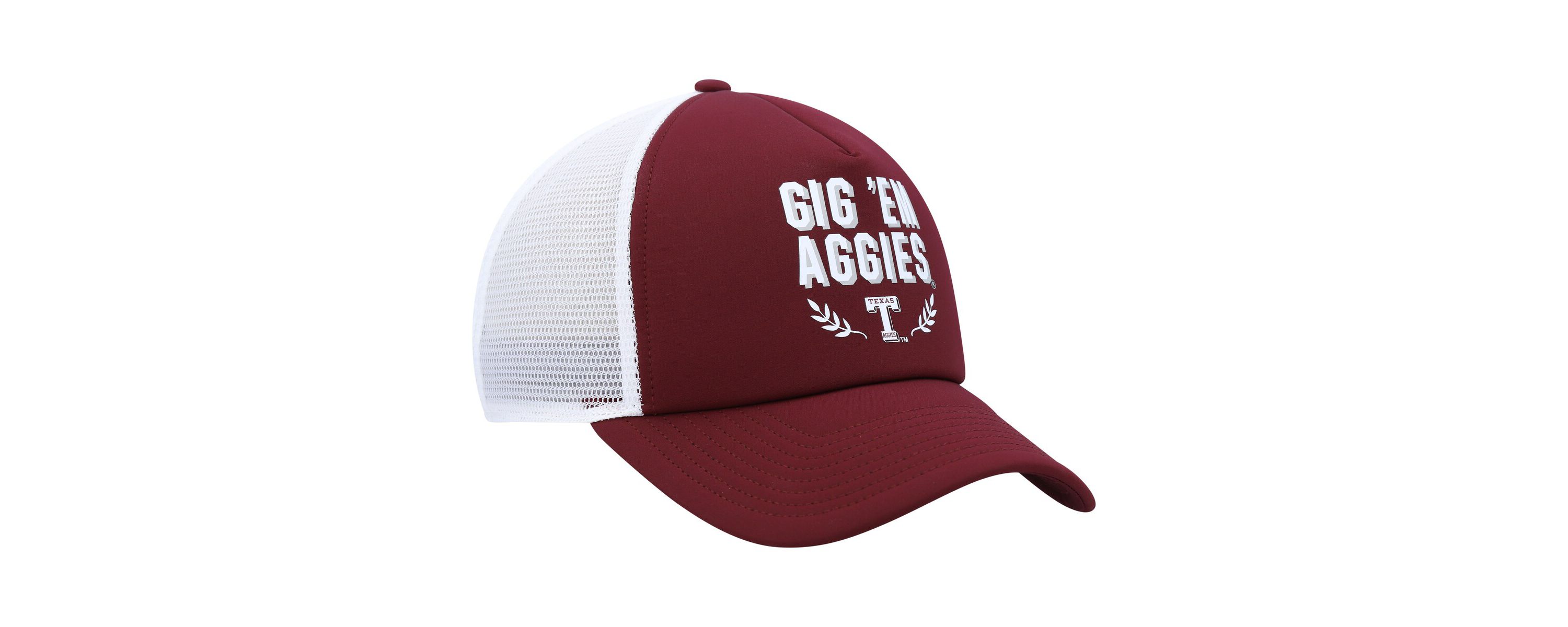 NCAA Texas A&M Aggies Phrase Foam Front Trucker Adjustable Hat