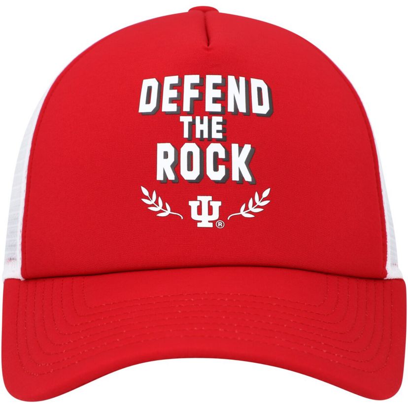 NCAA Indiana Hoosiers Phrase Foam Front Trucker Adjustable Hat
