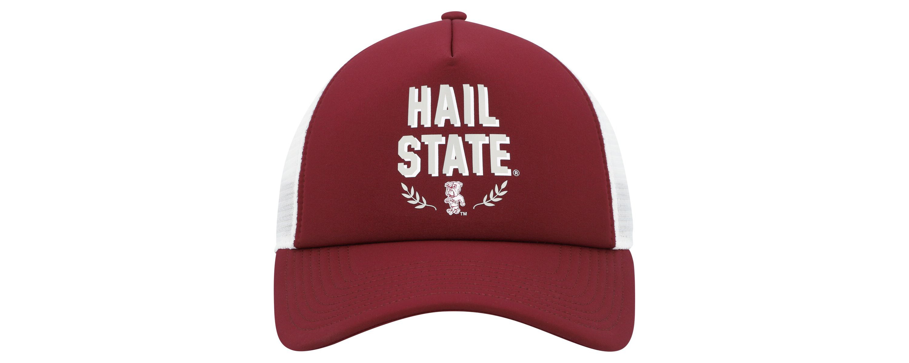 NCAA Mississippi State Bulldogs Phrase Foam Front Trucker Adjustable Hat