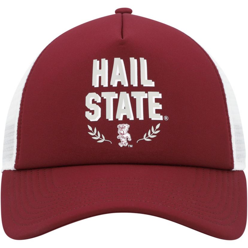 NCAA Mississippi State Bulldogs Phrase Foam Front Trucker Adjustable Hat