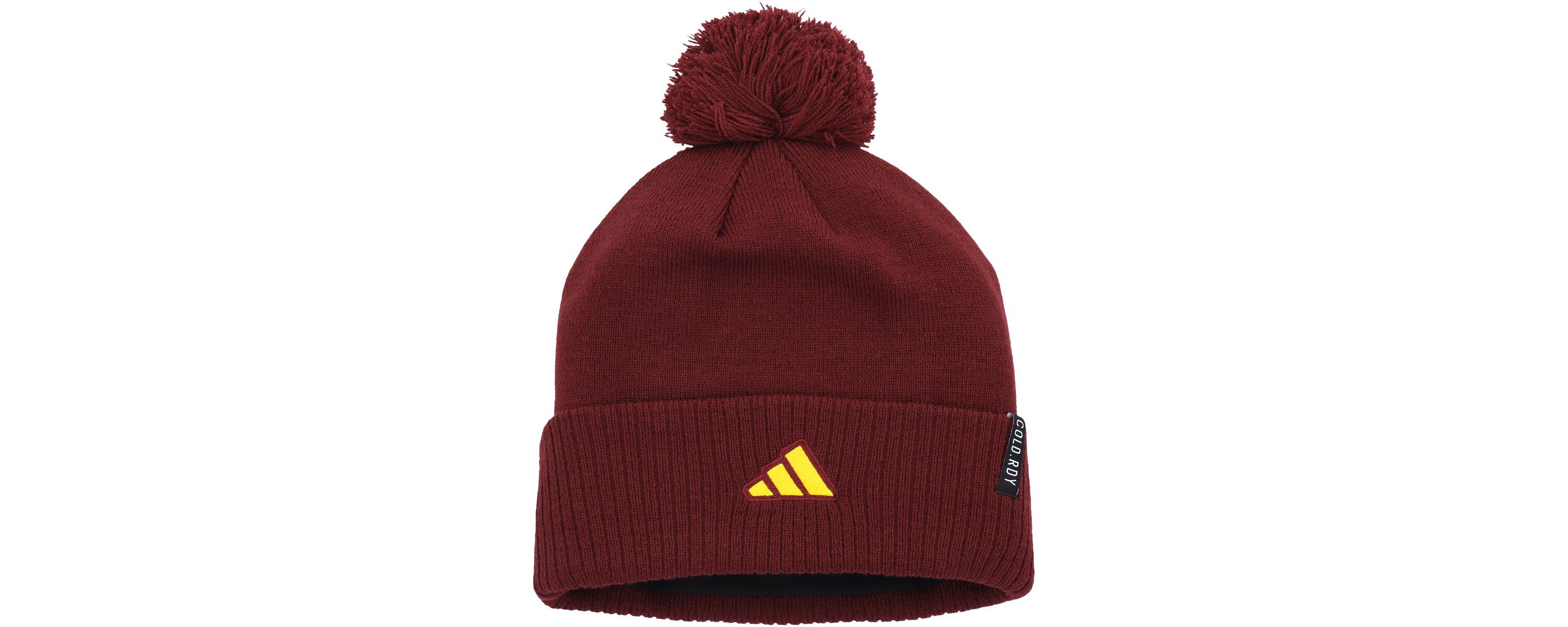 NCAA Arizona State Sun Devils 2023 Sideline COLD.RDY Cuffed Knit Hat with Pom