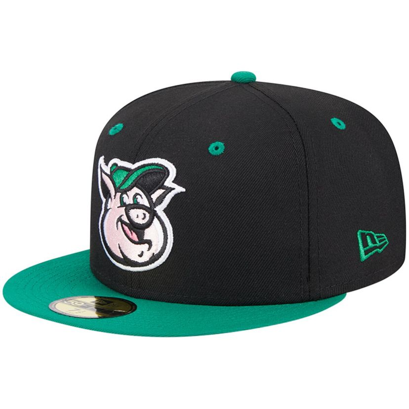 MiLB Kannapolis Cannon Ballers Theme Nights Kannapolis Qs 59FIFTY Fitted Hat