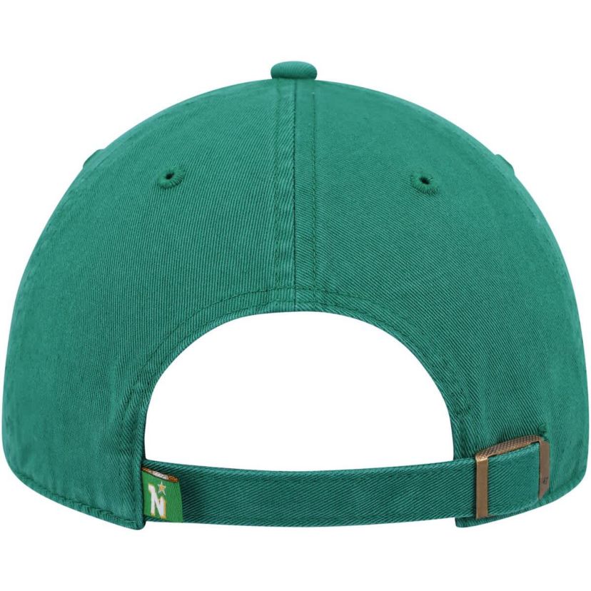 Vintage Hockey Kelly Minnesota North Stars Clean Up Adjustable Hat