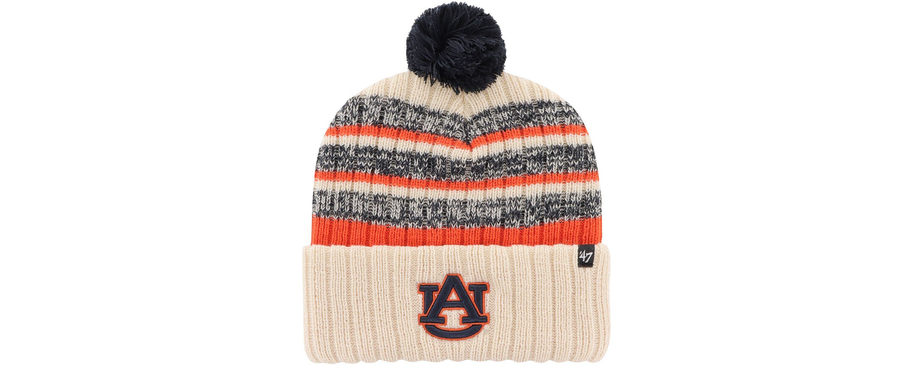 NCAA Auburn Tigers Tavern Cuffed Knit Hat with Pom