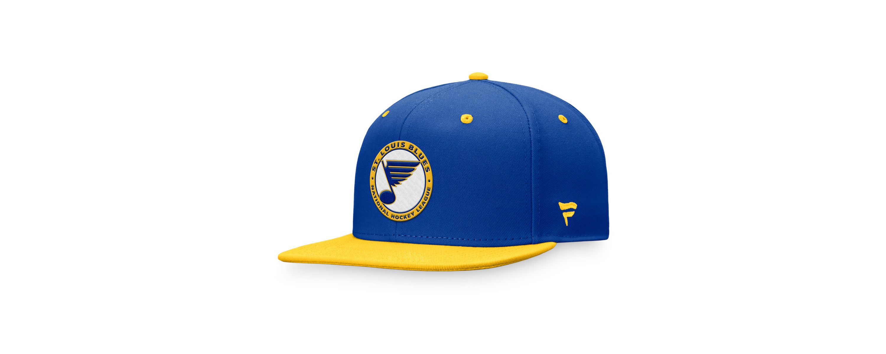 NHL Fanatics St. Louis Blues Vintage Retro Fitted Hat