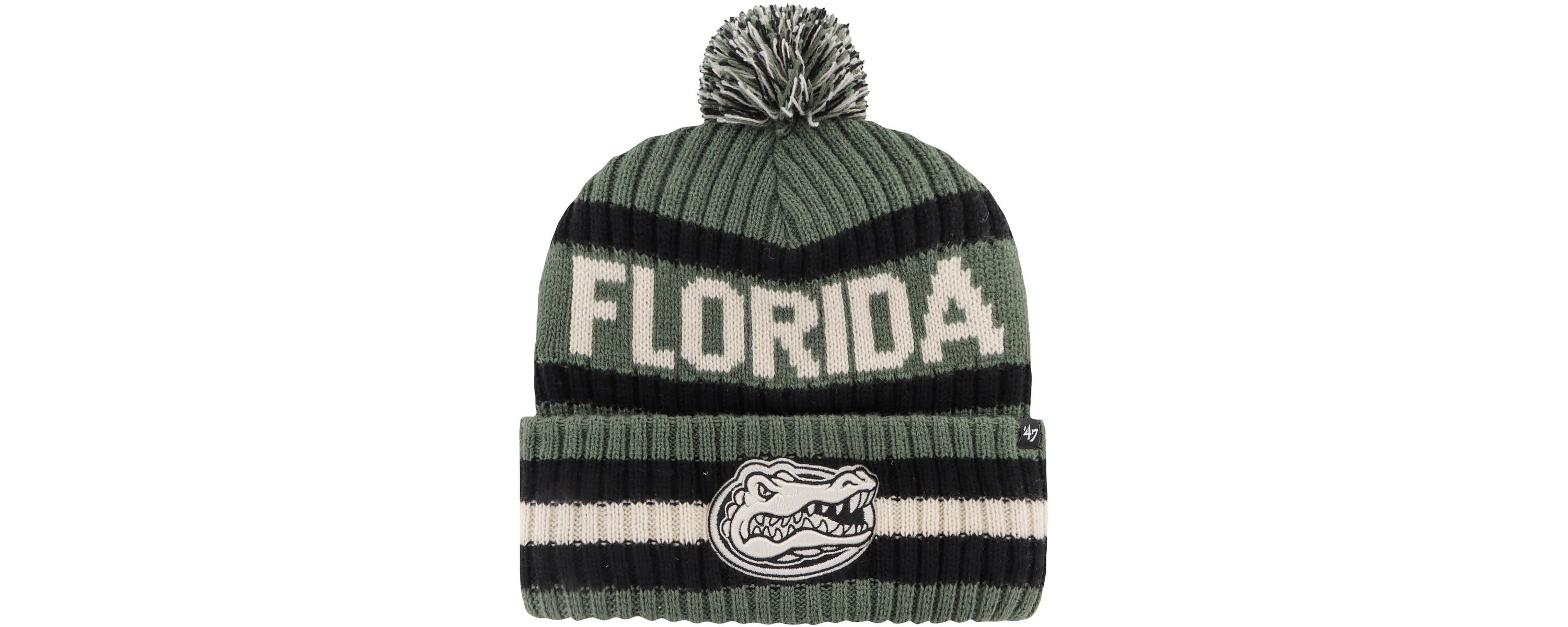 NCAA Florida Gators OHT Military Appreciation Bering Cuffed Knit Hat with Pom