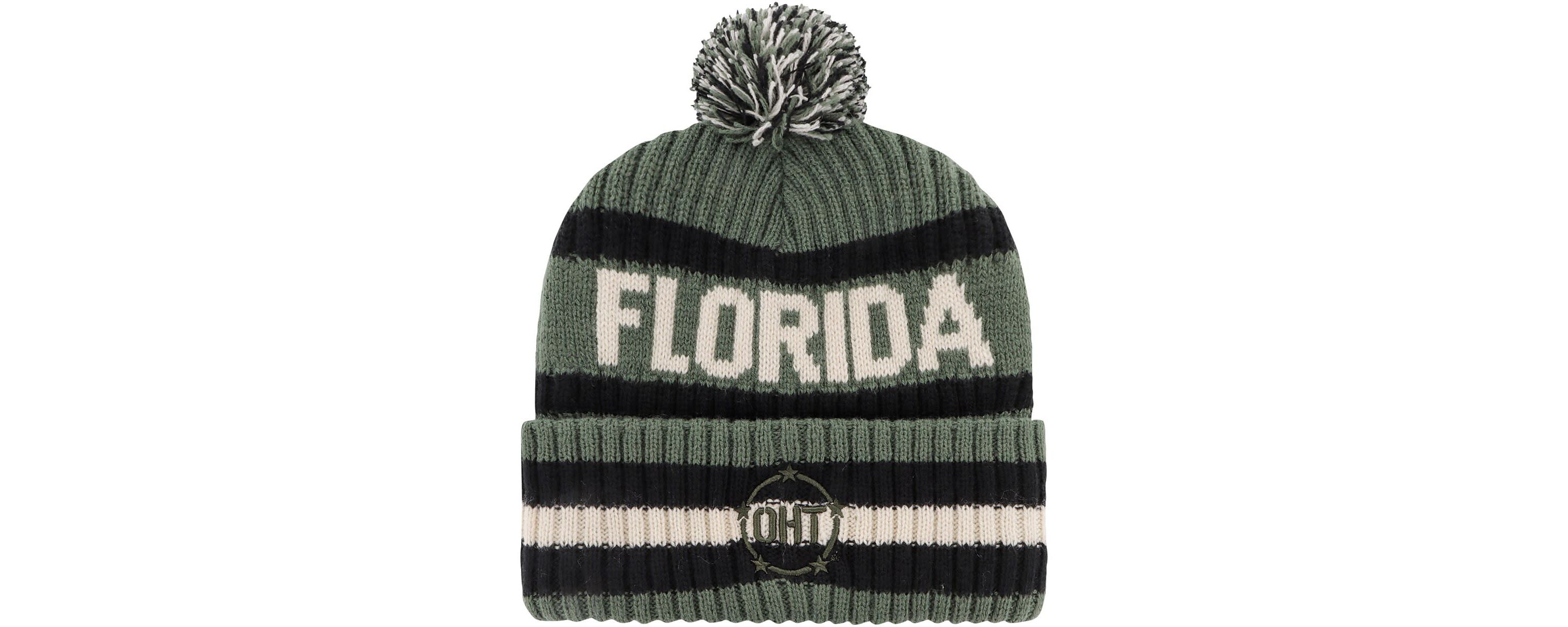 NCAA Florida Gators OHT Military Appreciation Bering Cuffed Knit Hat with Pom