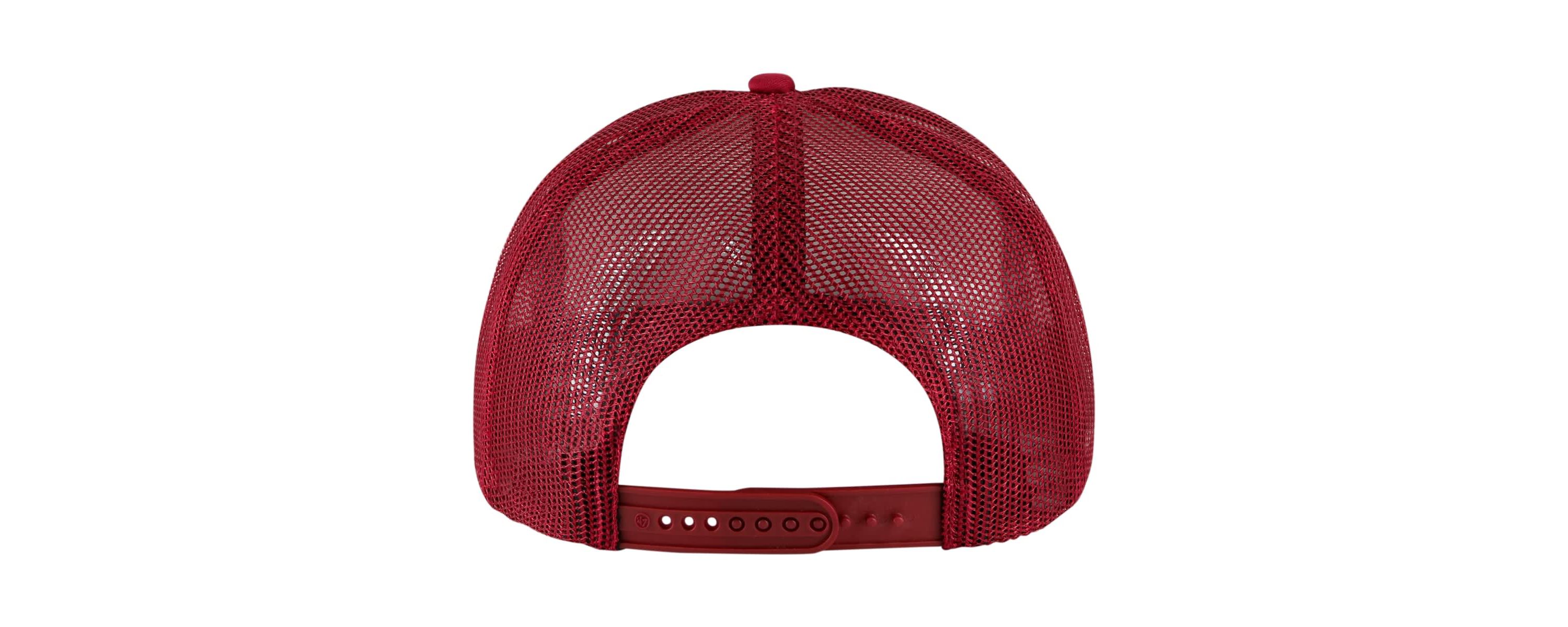 Alabama Crimson Tide NCAA White/Crimson Alabama Tide Article Foam Front Trucker Hat