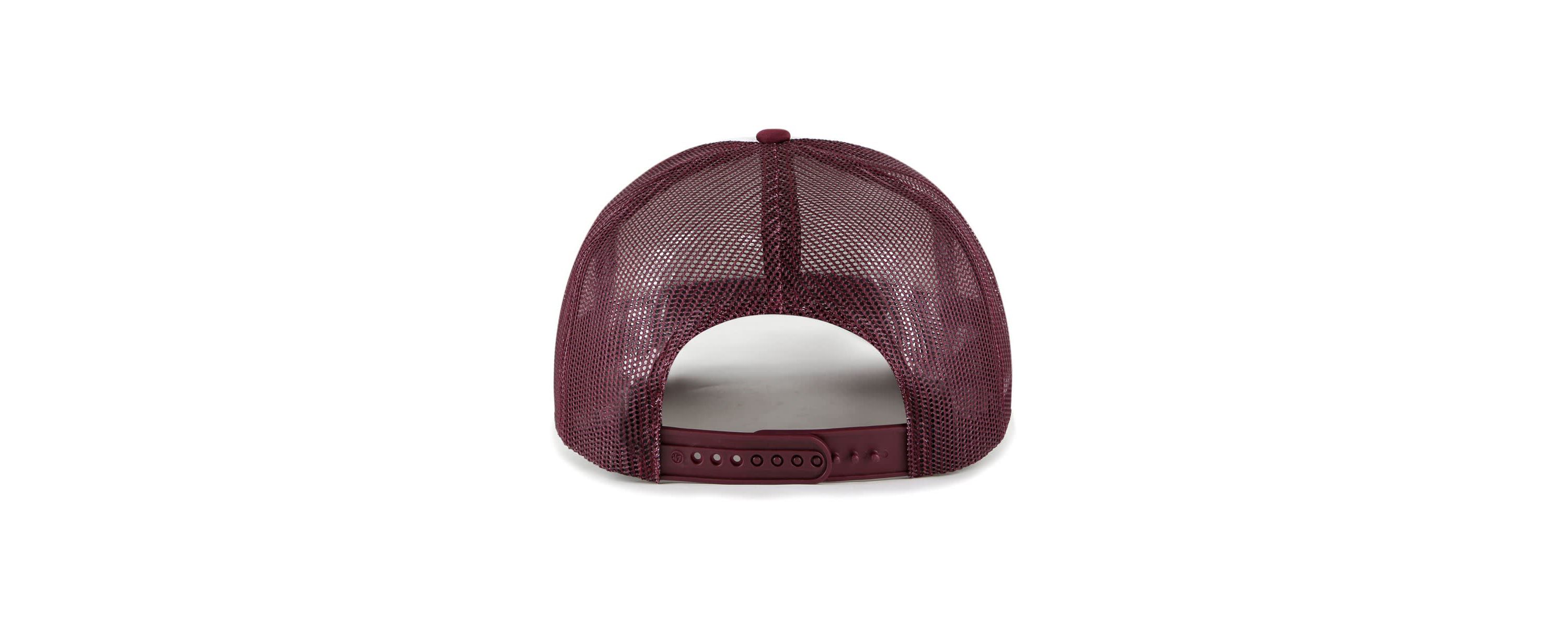 NCAA White/Maroon Texas A&M Aggies Article Foam Front Trucker Hat