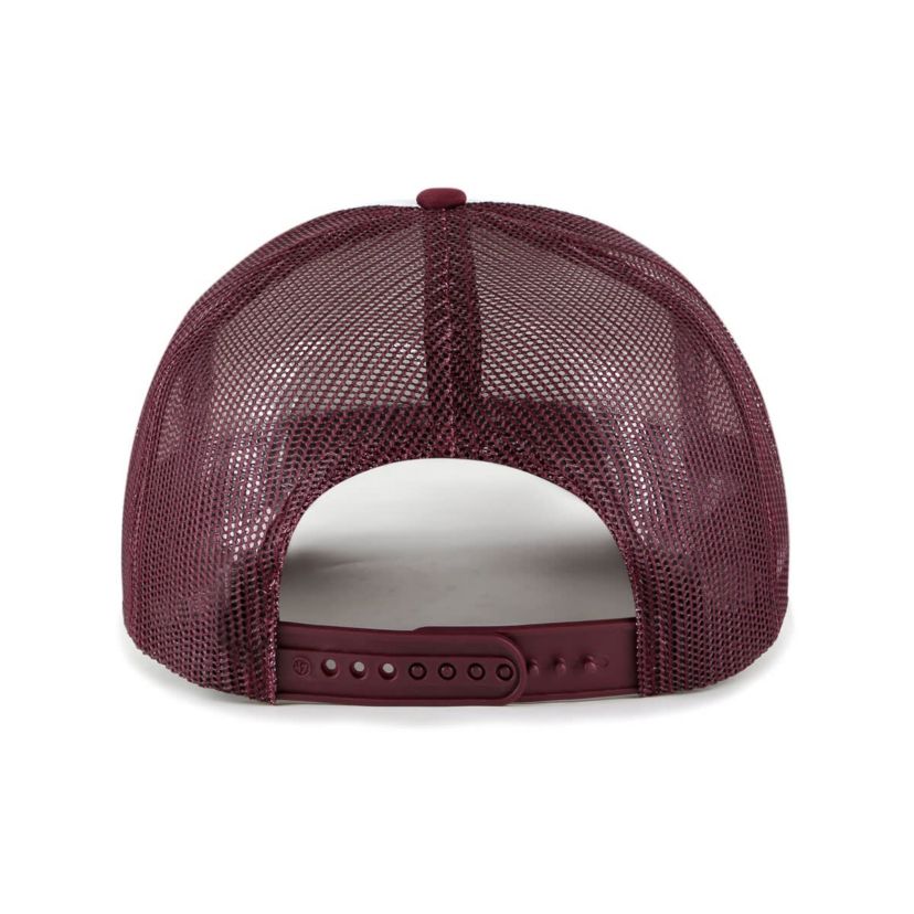 NCAA White/Maroon Texas A&M Aggies Article Foam Front Trucker Hat