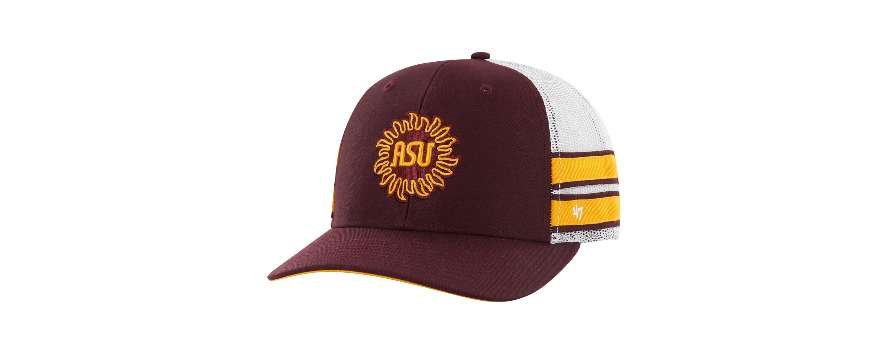 NCAA Arizona State Sun Devils Straight Eight Adjustable Trucker Hat