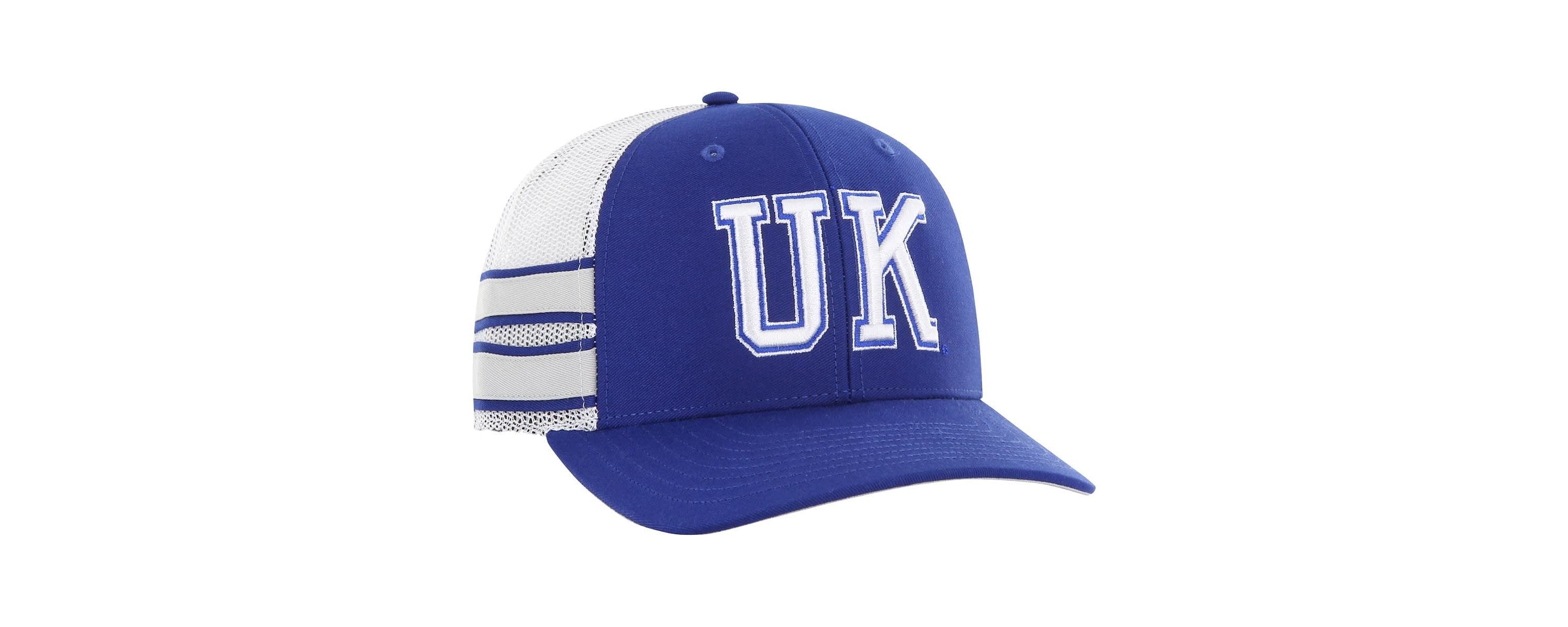 NCAA Kentucky Wildcats Straight Eight Adjustable Trucker Hat