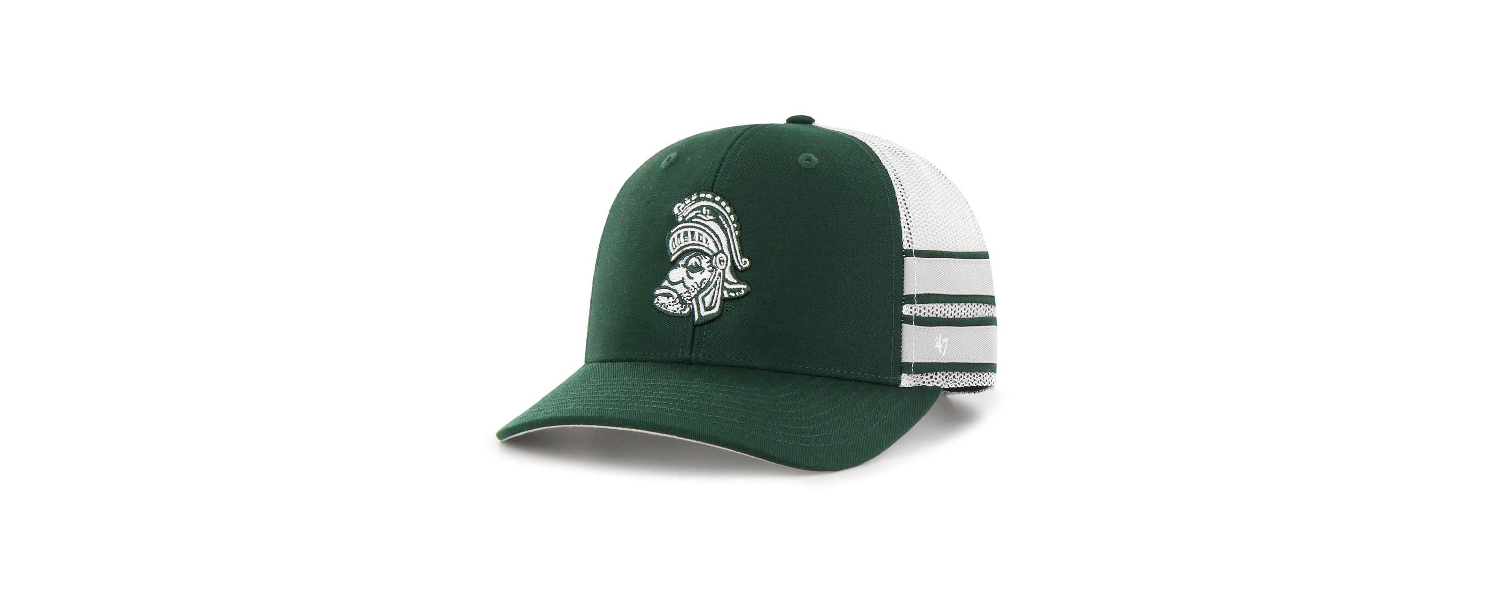 NCAA Michigan State Spartans Straight Eight Adjustable Trucker Hat