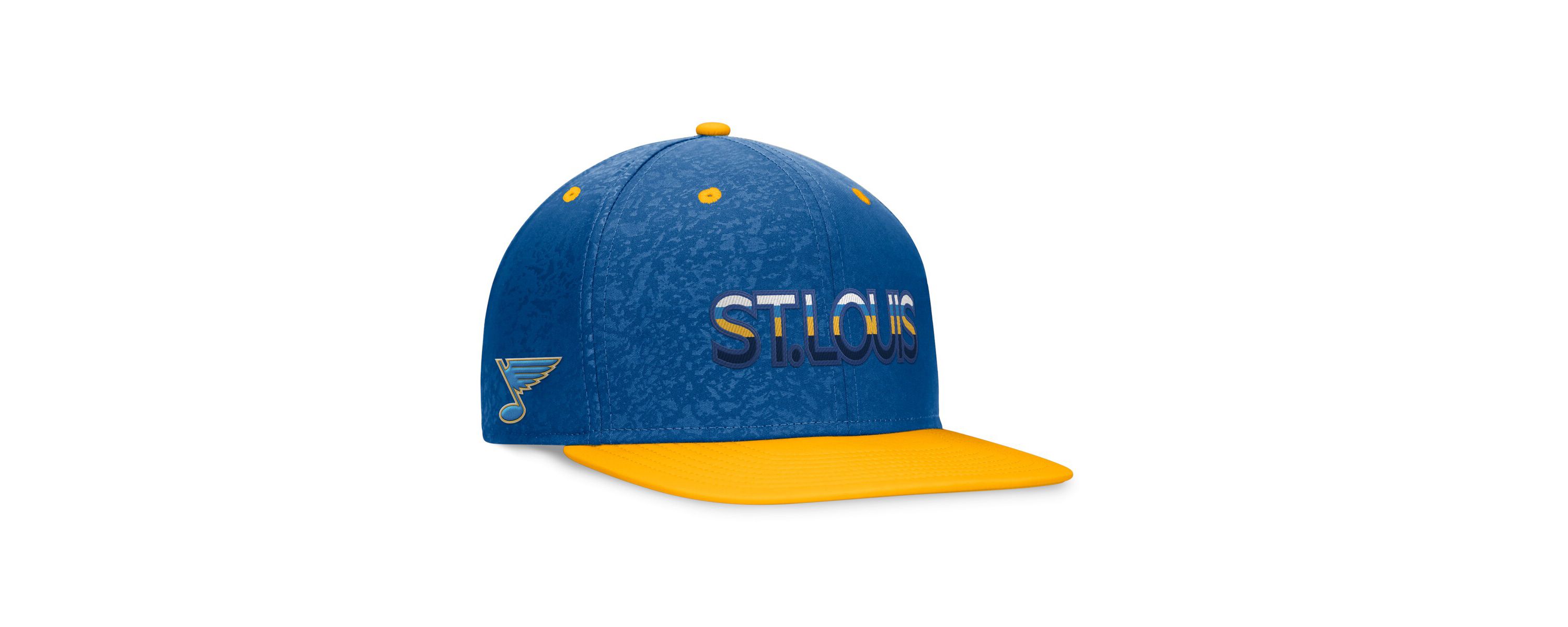 NHL Fanatics Blue/Gold St. Louis Blues Authentic Pro Alternate Jersey Snapback Hat