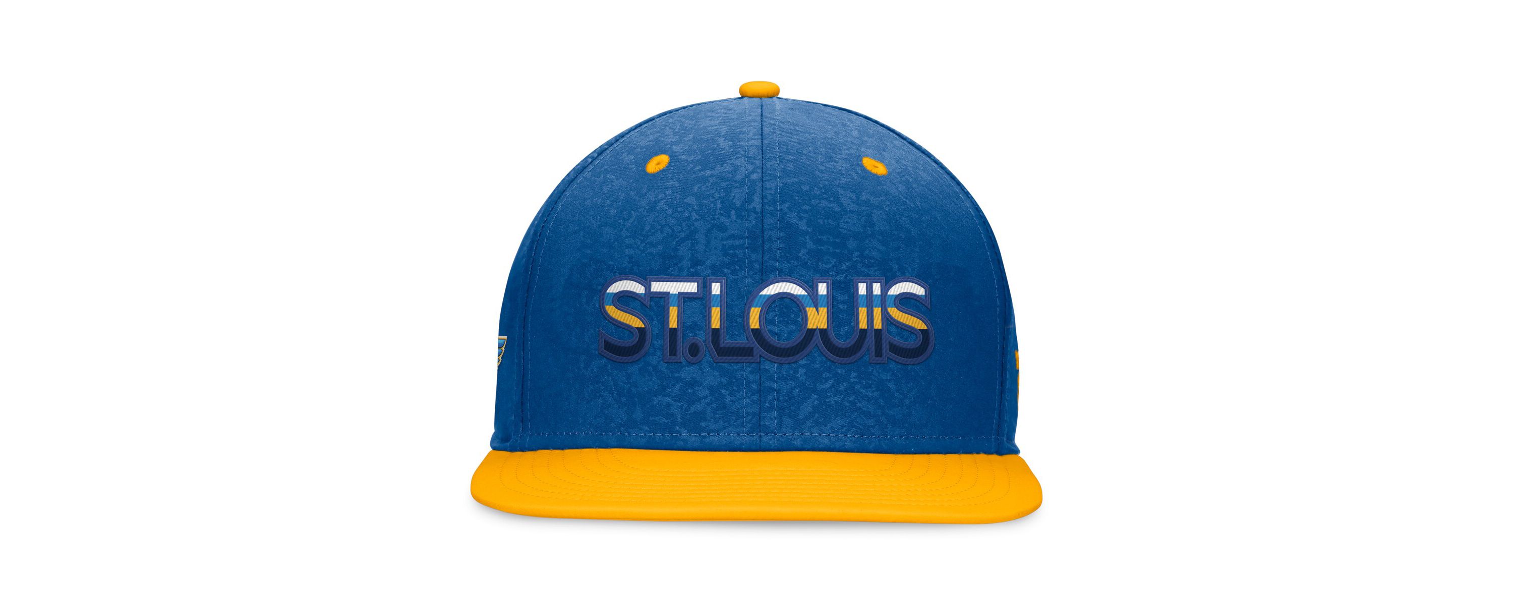 NHL Fanatics Blue/Gold St. Louis Blues Authentic Pro Alternate Jersey Snapback Hat