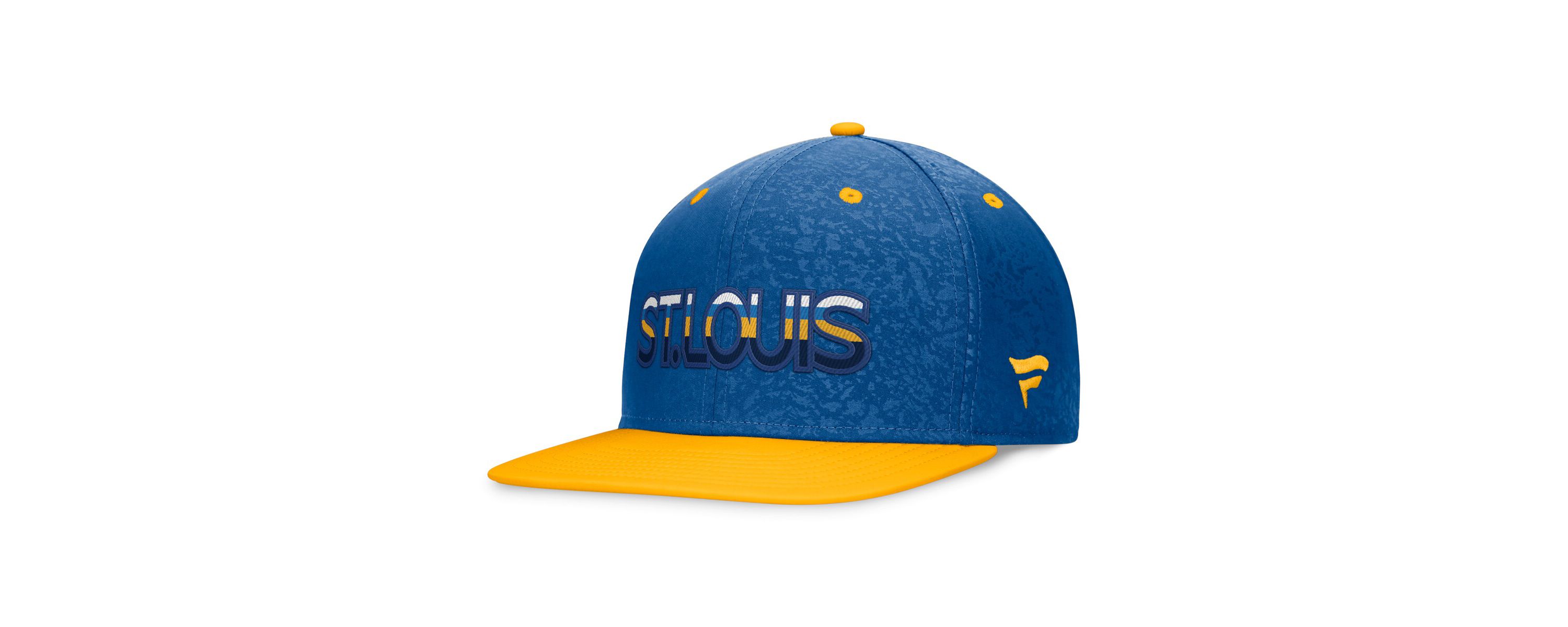 NHL Fanatics Blue/Gold St. Louis Blues Authentic Pro Alternate Jersey Snapback Hat
