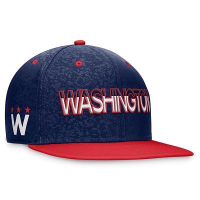 Mens NHL Fanatics NavyRed Washington Capitals Authentic Pro Alternate Jersey Snapback Hat Navy Blue