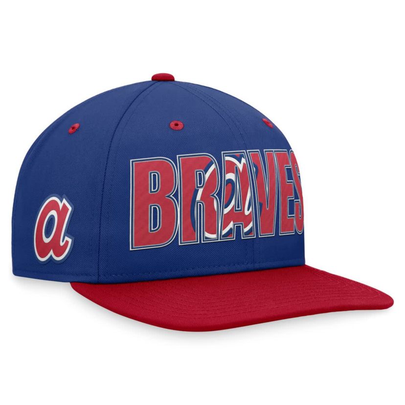 MLB Nike Atlanta Braves Cooperstown Collection Pro Snapback Hat