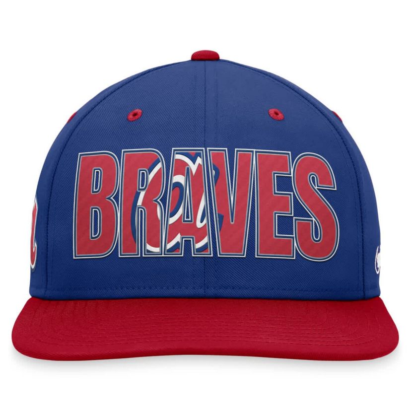 MLB Nike Atlanta Braves Cooperstown Collection Pro Snapback Hat