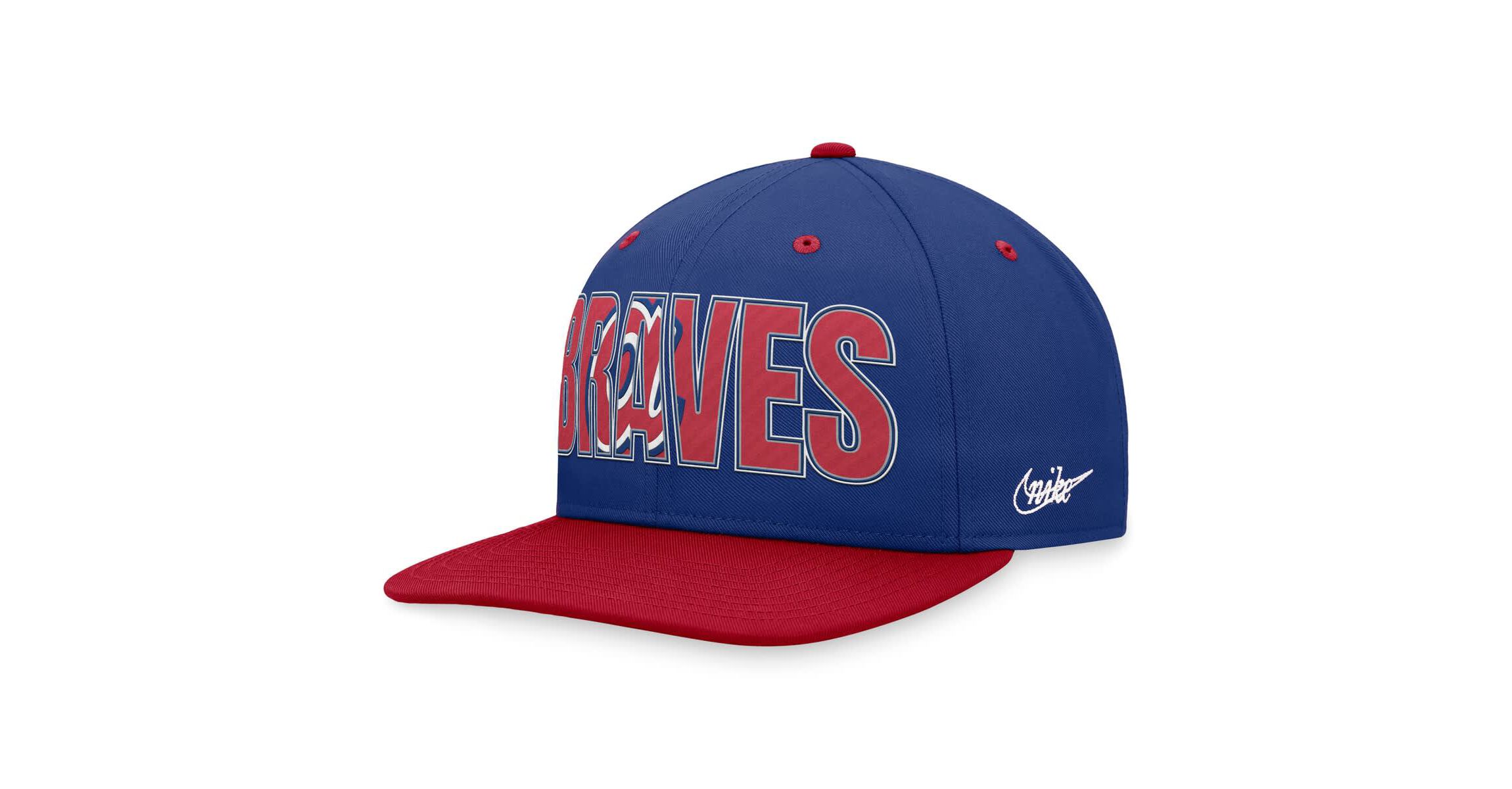 MLB Nike Atlanta Braves Cooperstown Collection Pro Snapback Hat