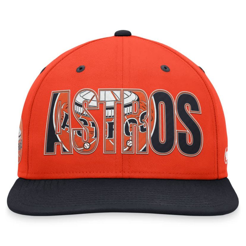 MLB Nike Houston Astros Cooperstown Collection Pro Snapback Hat