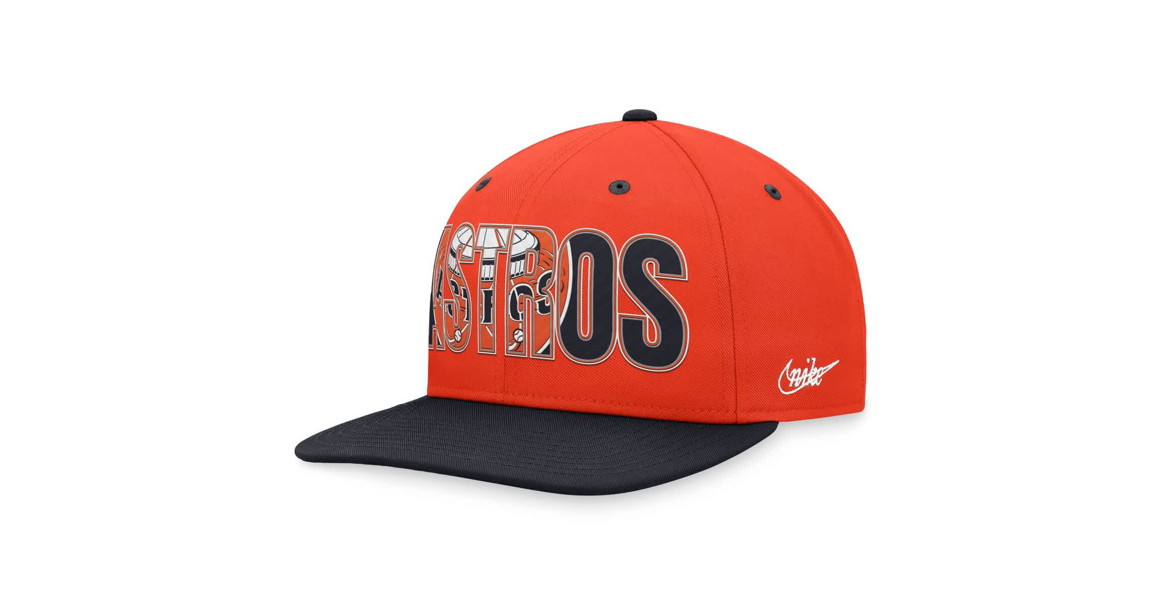 MLB Nike Houston Astros Cooperstown Collection Pro Snapback Hat