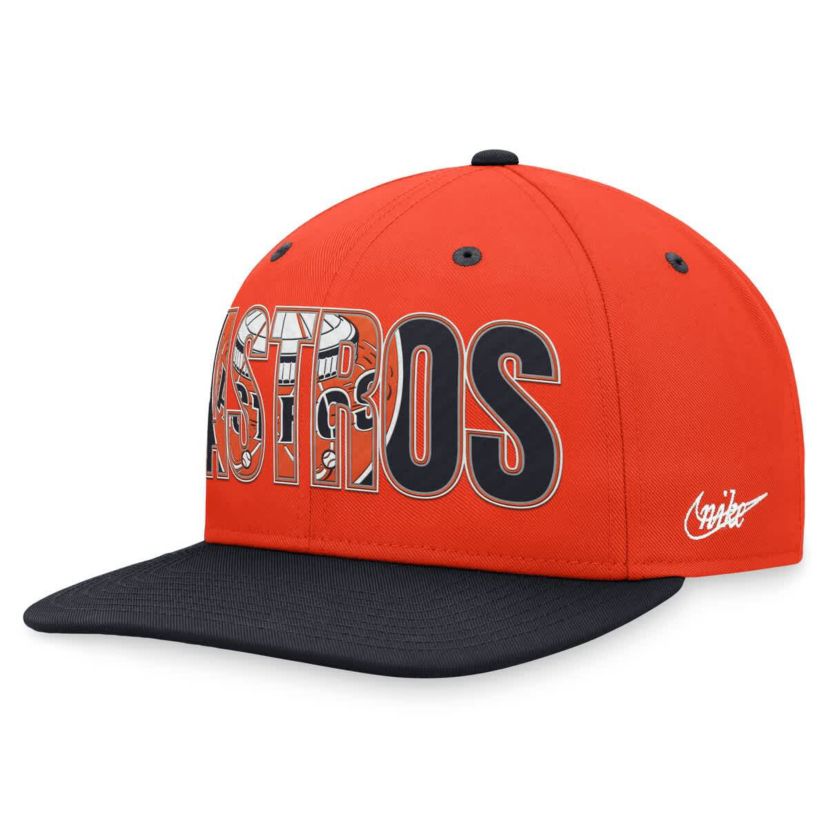 MLB Nike Houston Astros Cooperstown Collection Pro Snapback Hat