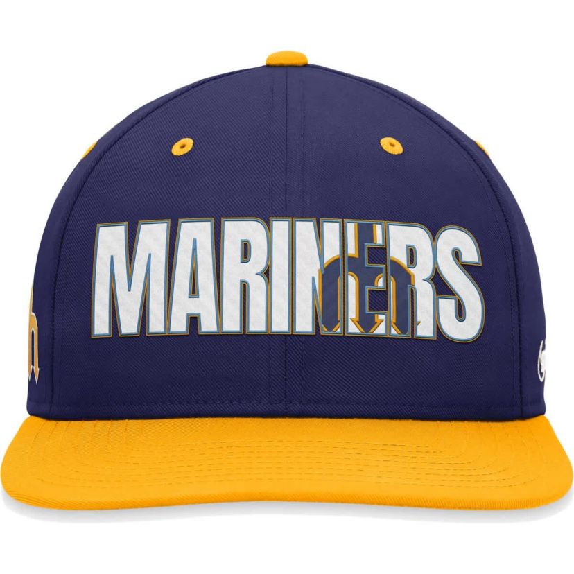MLB Nike Seattle Mariners Cooperstown Collection Pro Snapback Hat