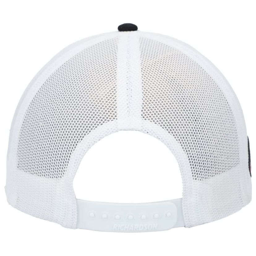 NCAA Black/White Georgia Bulldogs 2022 SEC Conference s Locker Room Adjustable Trucker Hat