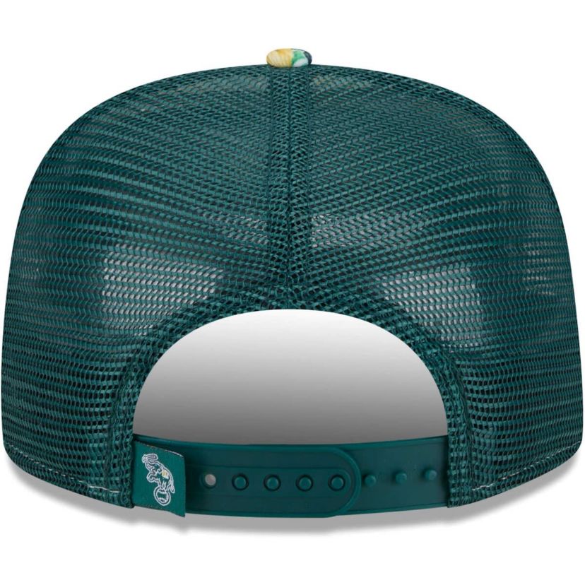 Oakland Athletics MLB Athletics Tropic Floral Golfer Lightly Structured Snapback Hat