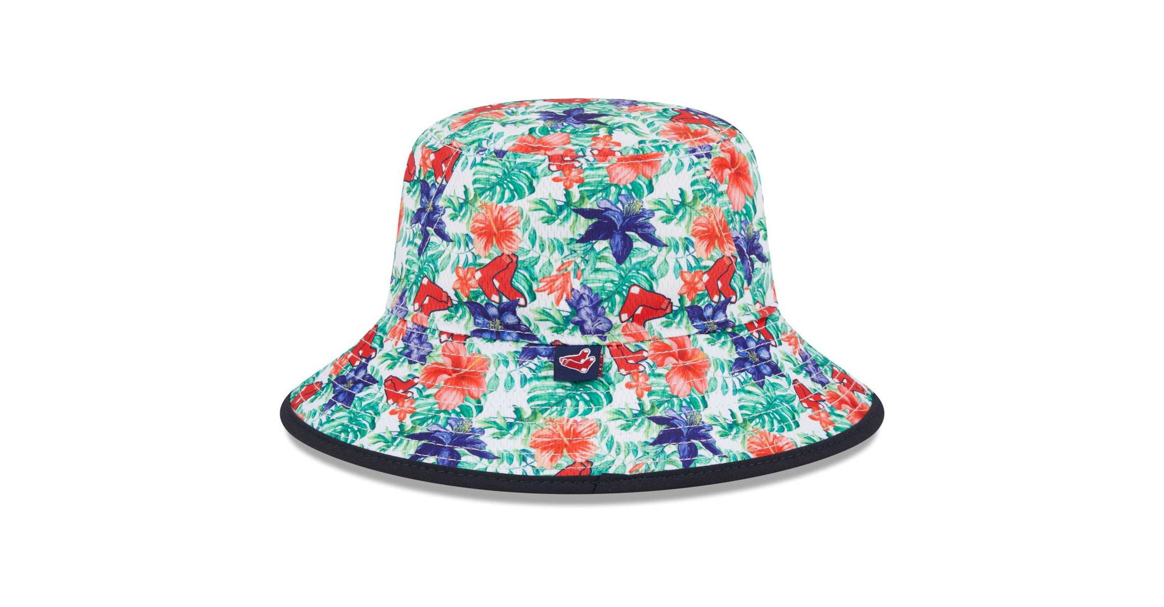 Boston Red Sox MLB Boston Sox Tropic Floral Bucket Hat