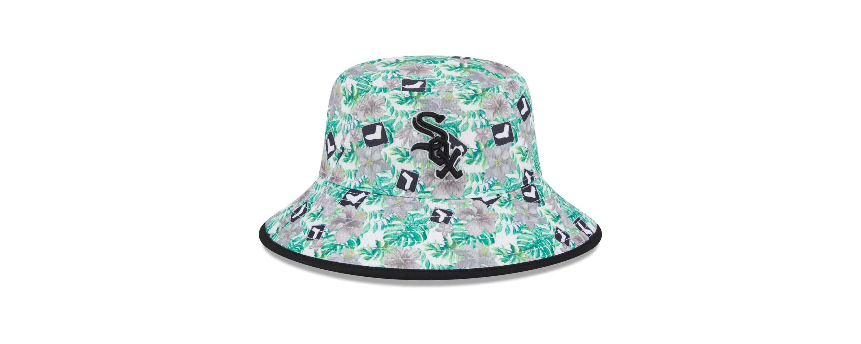 Chicago White Sox MLB Chicago Sox Tropic Floral Bucket Hat