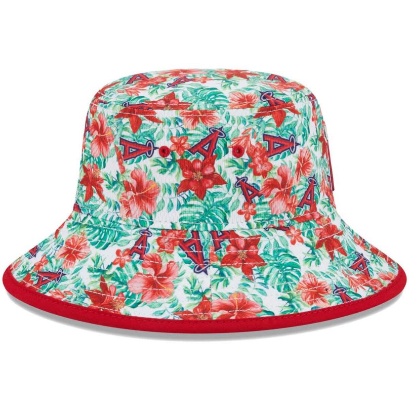 MLB Los Angeles Angels Tropic Floral Bucket Hat
