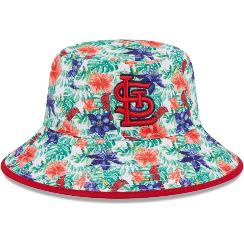 MLB St. Louis Cardinals Tropic Floral Bucket Hat