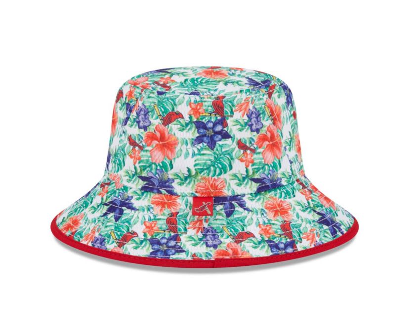 MLB St. Louis Cardinals Tropic Floral Bucket Hat