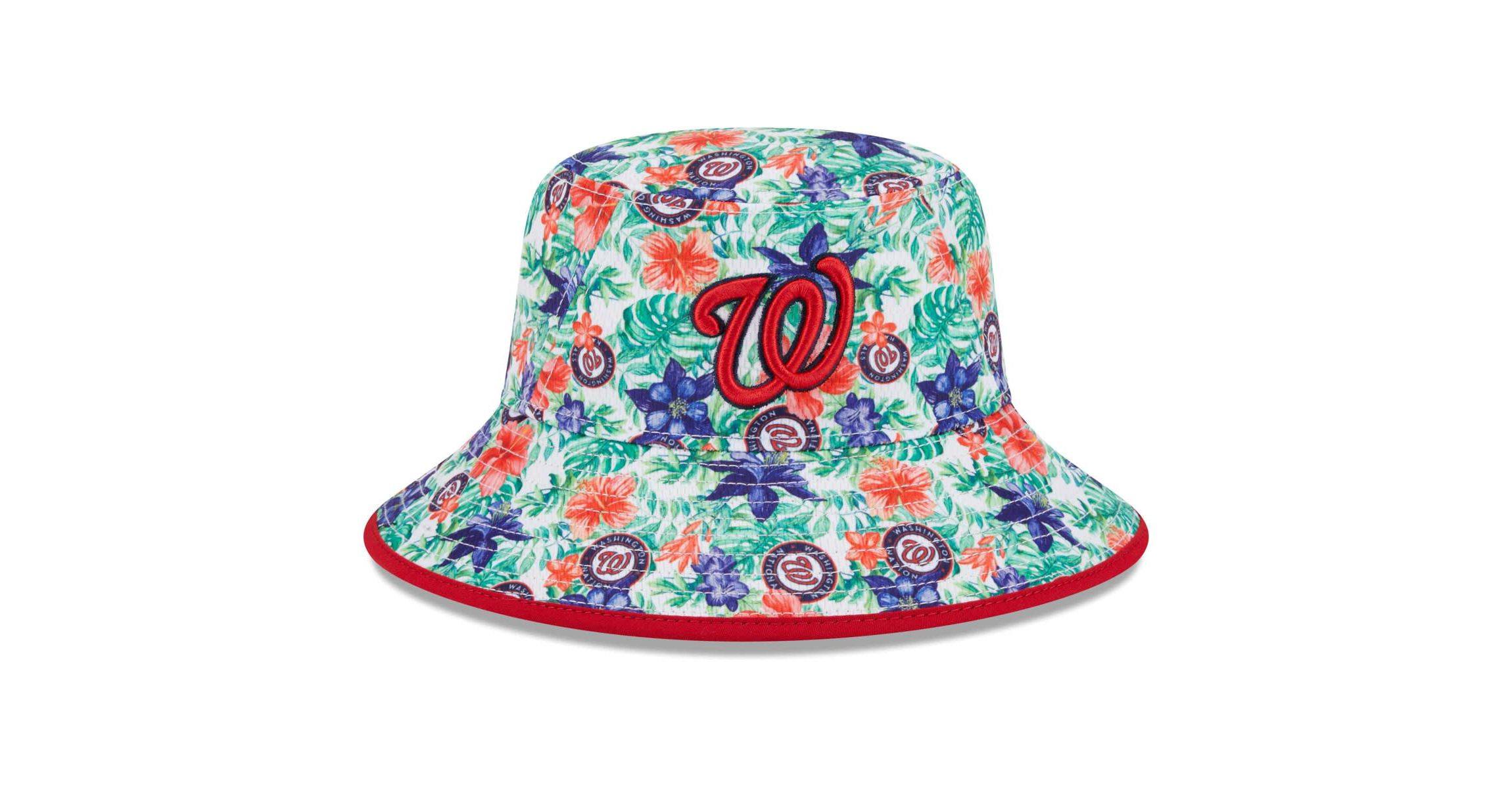 MLB Washington Nationals Tropic Floral Bucket Hat