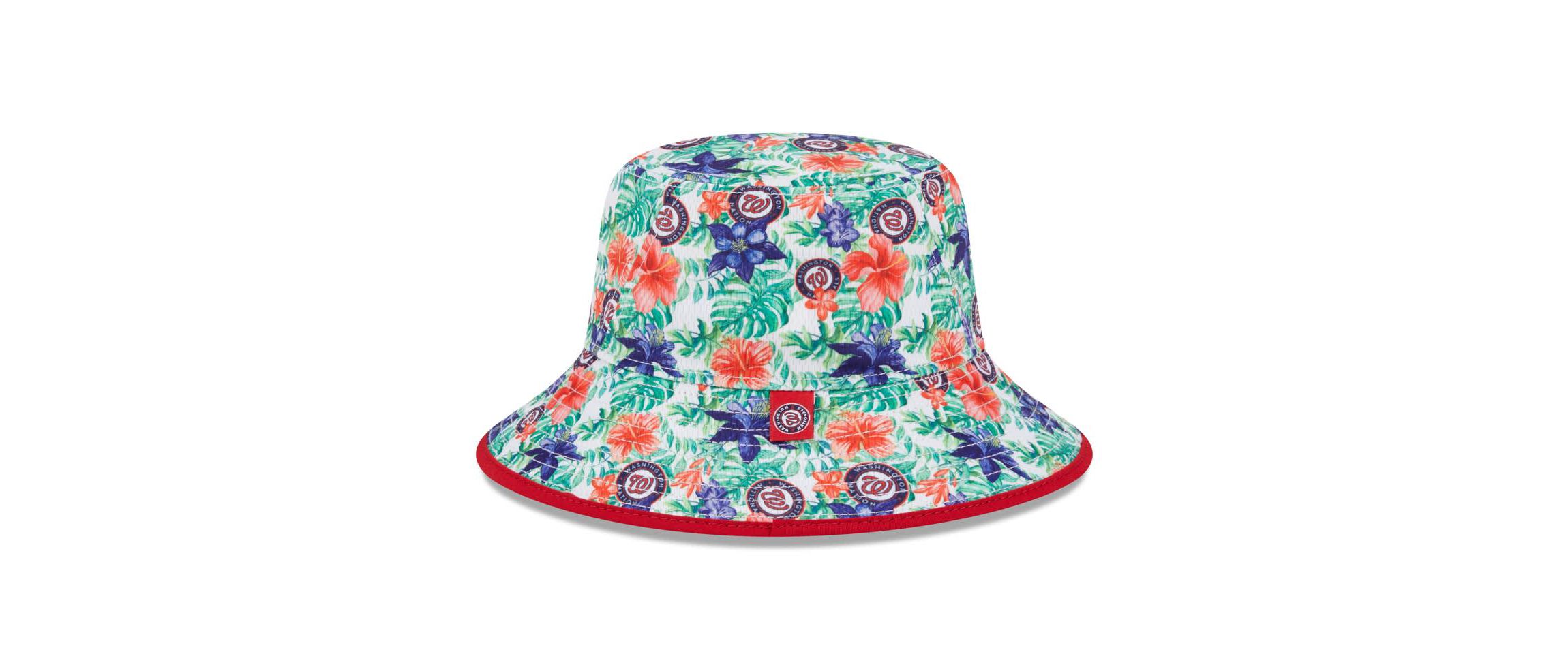 MLB Washington Nationals Tropic Floral Bucket Hat