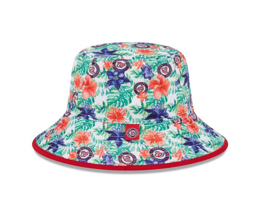 MLB Washington Nationals Tropic Floral Bucket Hat