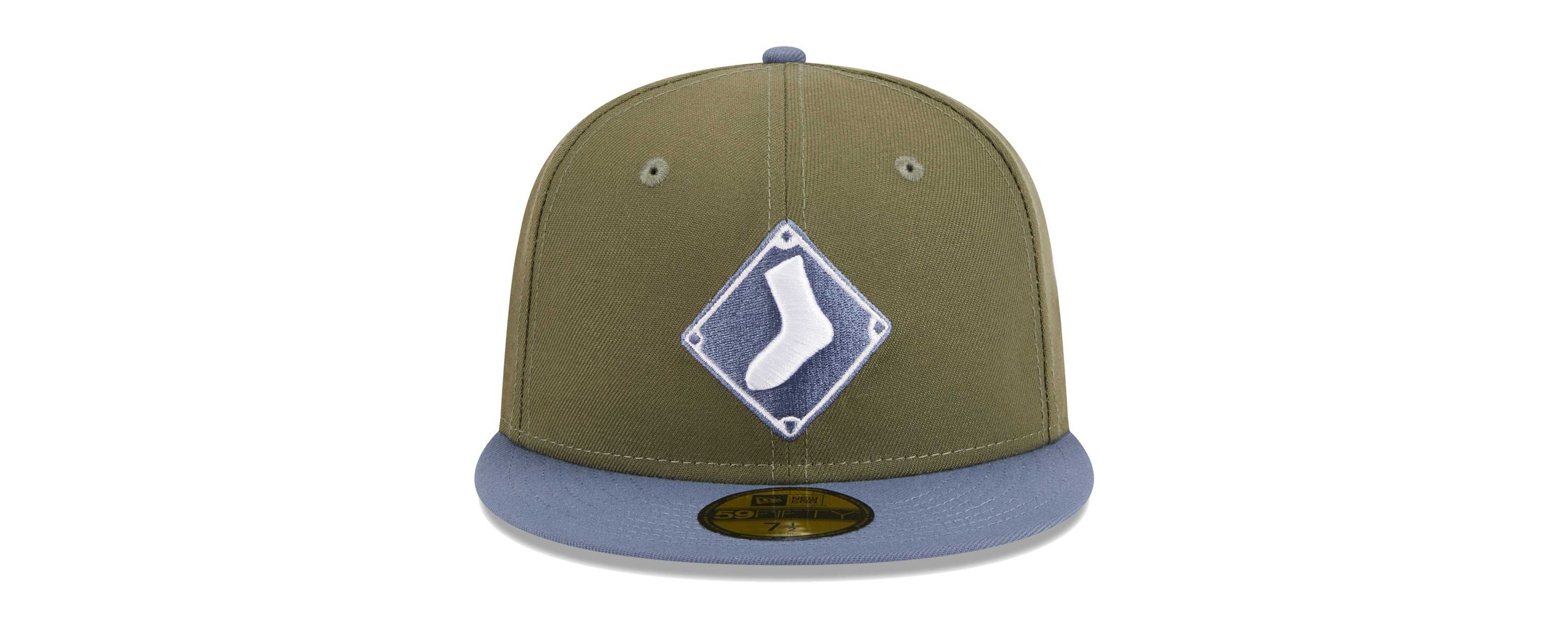 Chicago White Sox MLB Olive/Blue Chicago Sox 59FIFTY Fitted Hat