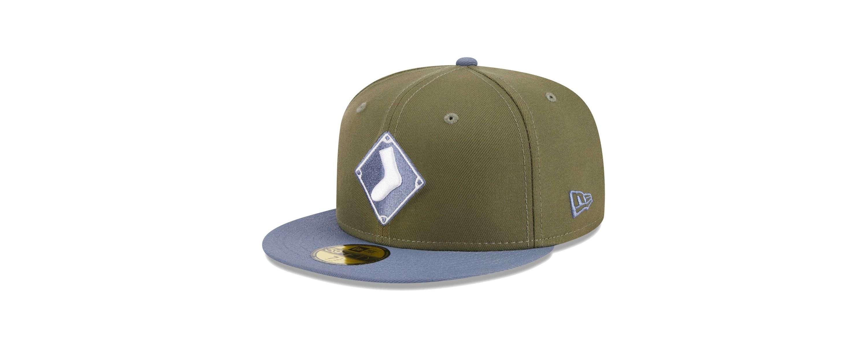 Chicago White Sox MLB Olive/Blue Chicago Sox 59FIFTY Fitted Hat