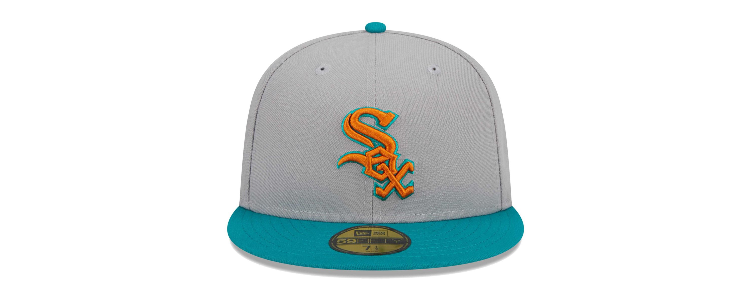 Chicago White Sox MLB Gray/Teal Chicago Sox 59FIFTY Fitted Hat