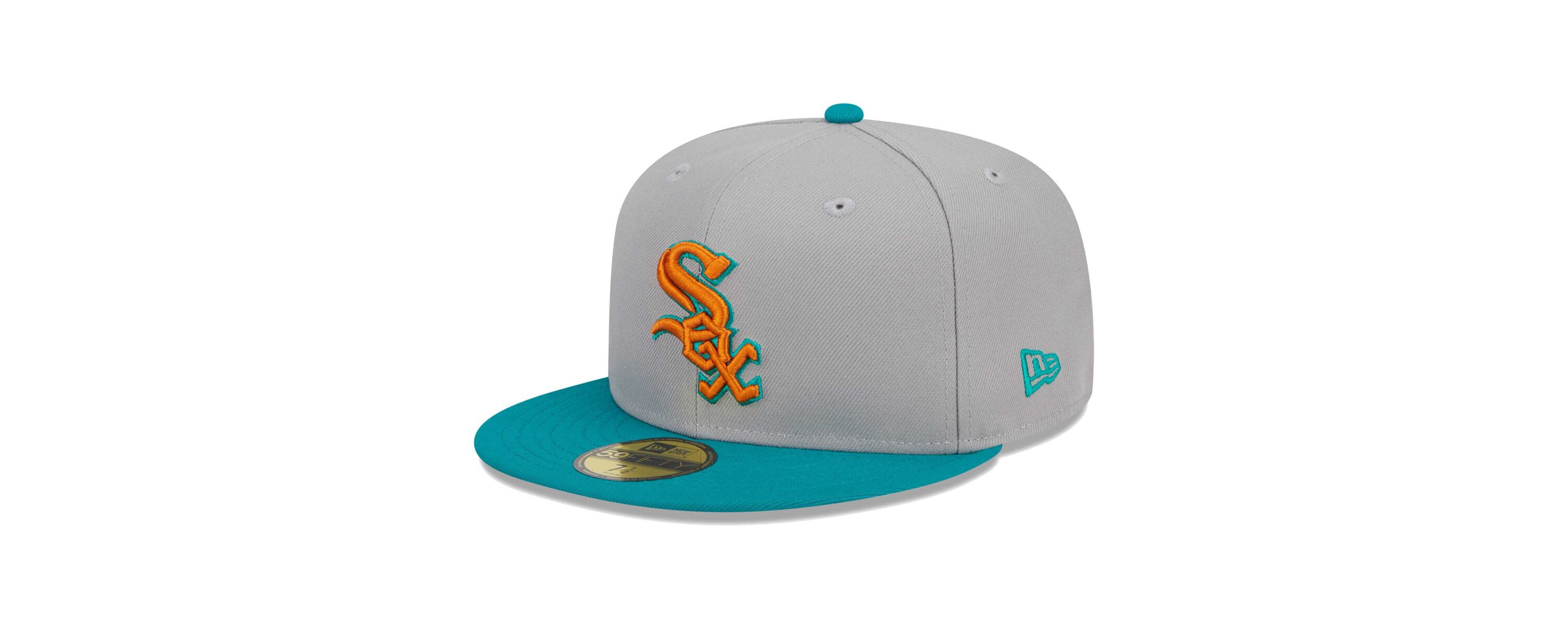 Chicago White Sox MLB Gray/Teal Chicago Sox 59FIFTY Fitted Hat