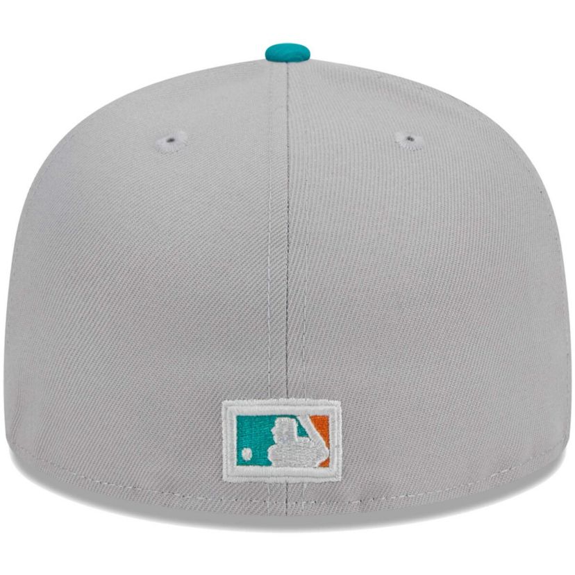 MLB Gray/Teal Cincinnati Reds 59FIFTY Fitted Hat