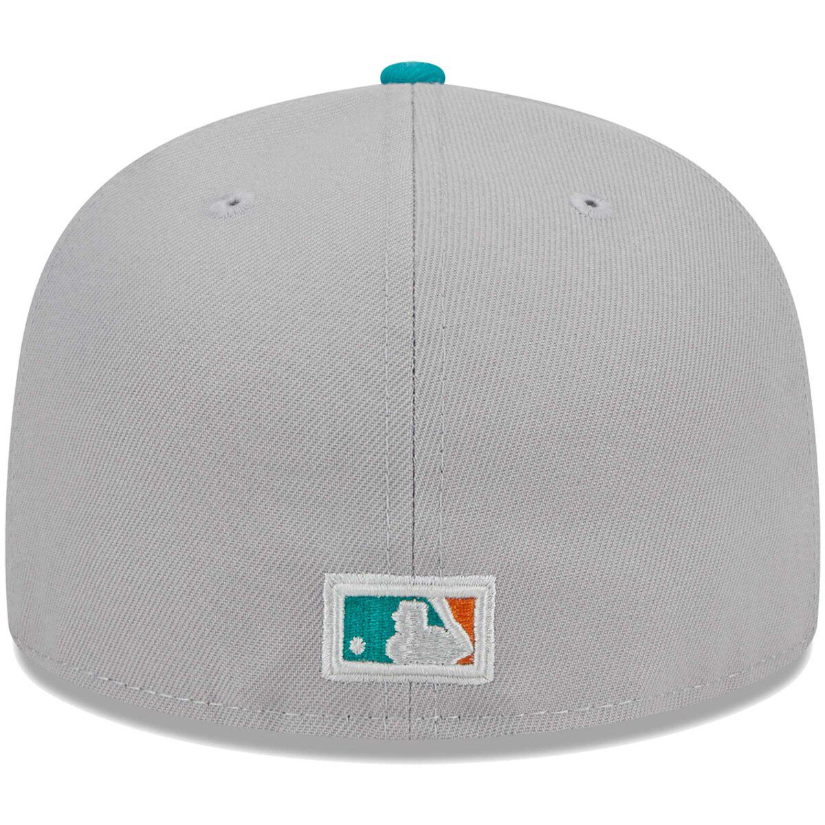 MLB Gray/Teal New York Yankees 59FIFTY Fitted Hat