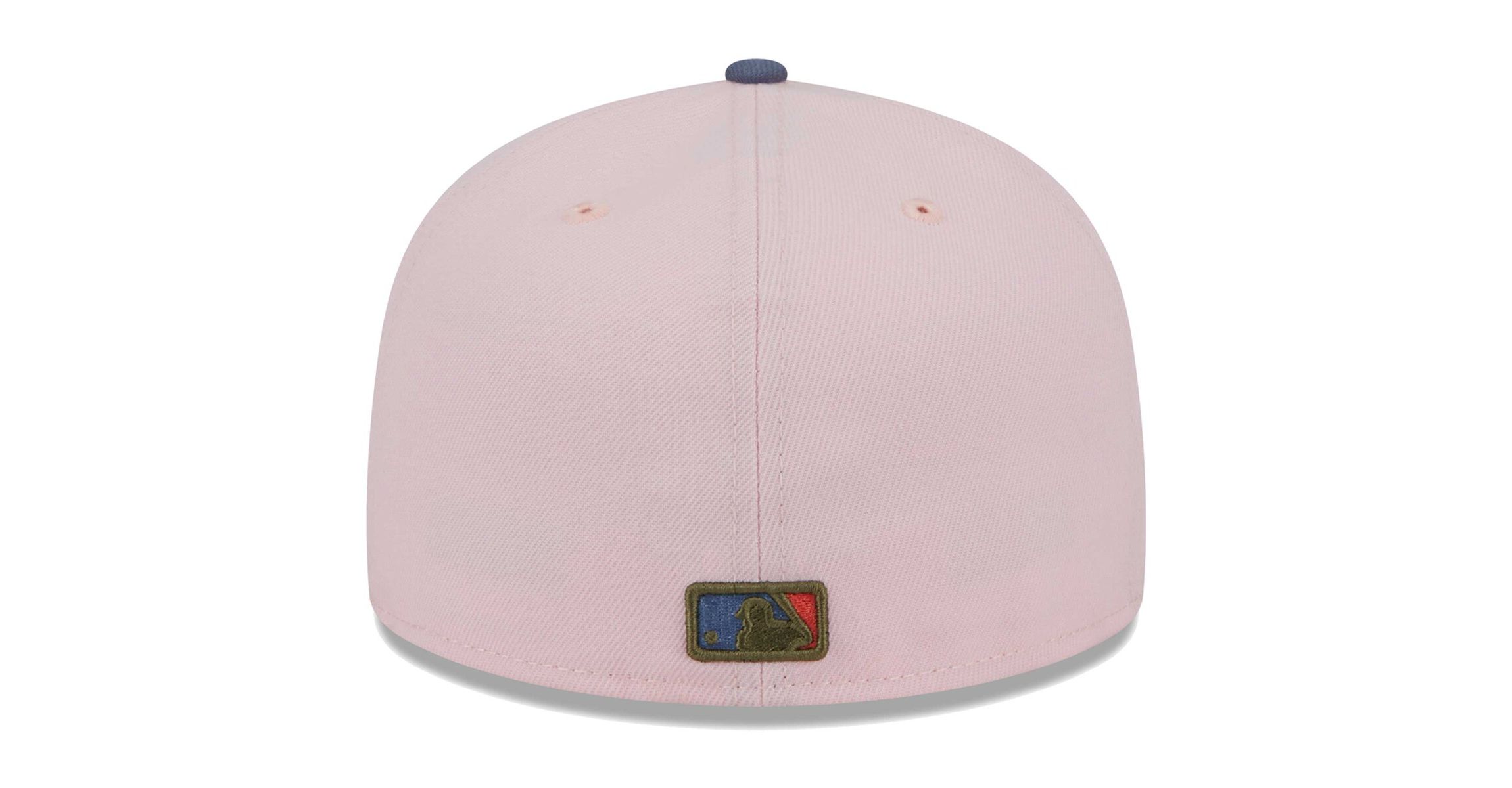 MLB Pink/Blue Cincinnati Reds Undervisor 59FIFTY Fitted Hat