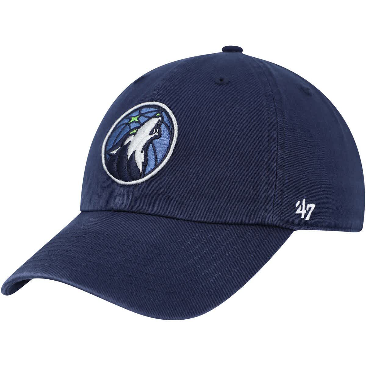 NBA Minnesota Timberwolves Alternate Logo Clean Up Adjustable Hat